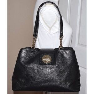 KATE SPADE New York Pebbled Leather Turnlock Bag